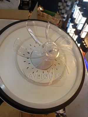 Ceiling Fans Lights With Remote Control Dimmable Three Color