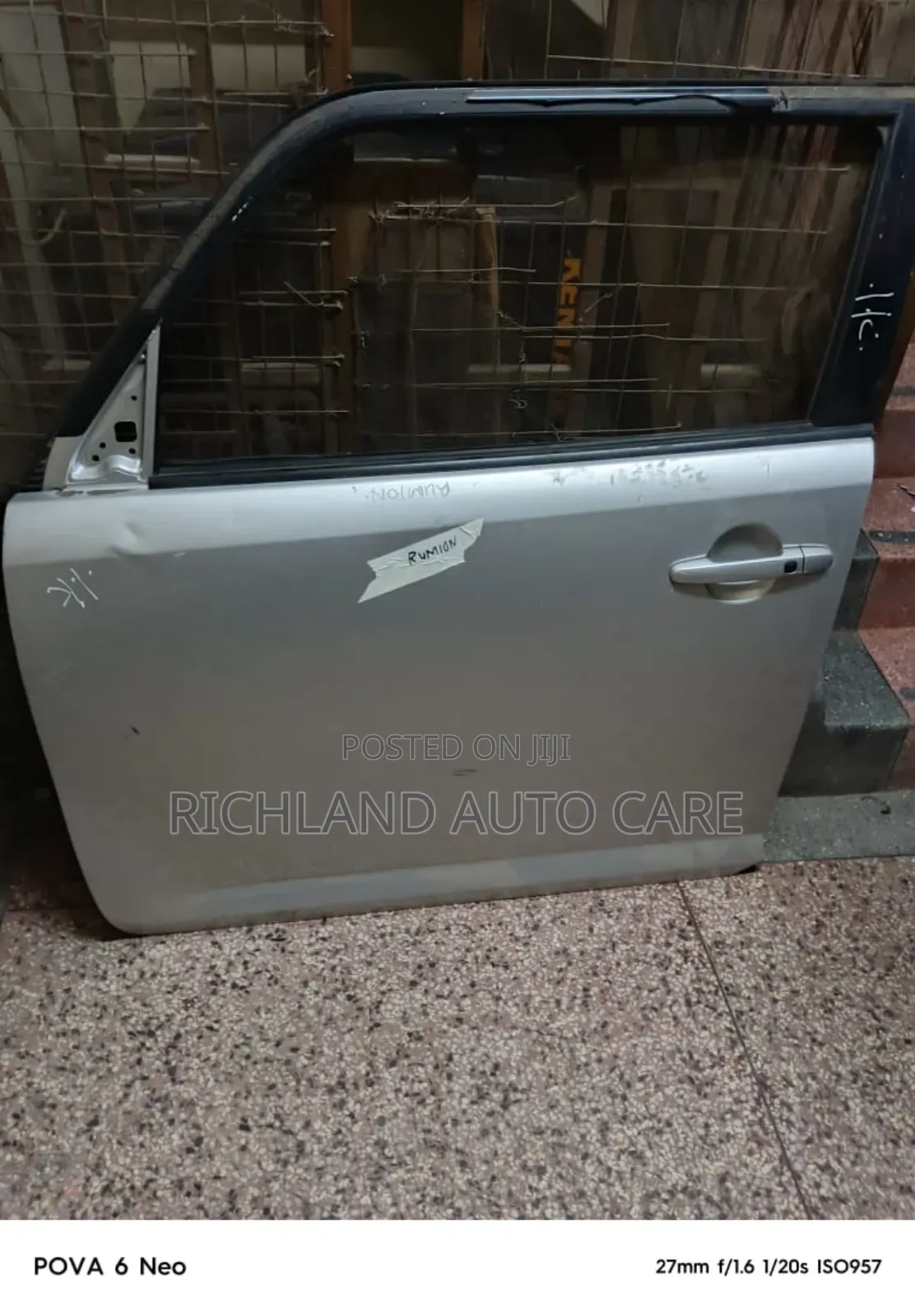 Toyota Rumion Zre152 Door