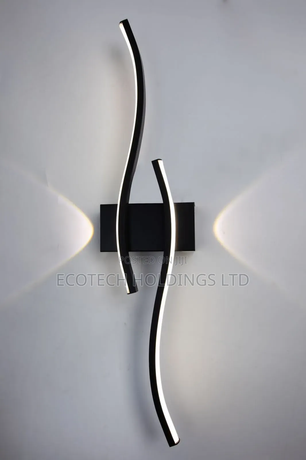 Unique Design Led Blackish Wall Light Qb9tf