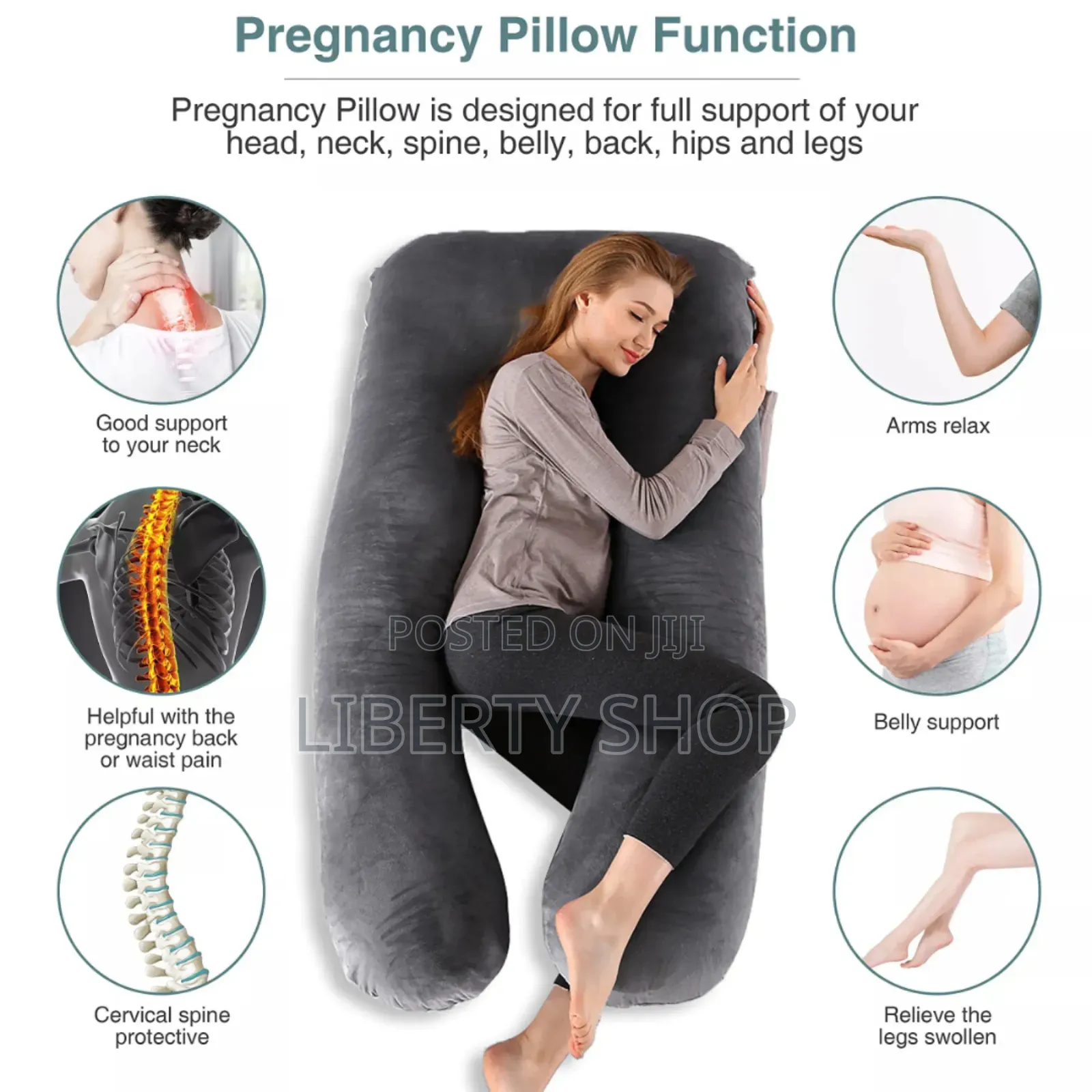 Pregnancy Pillow U Shape Full Shape Pregnancy Pillow