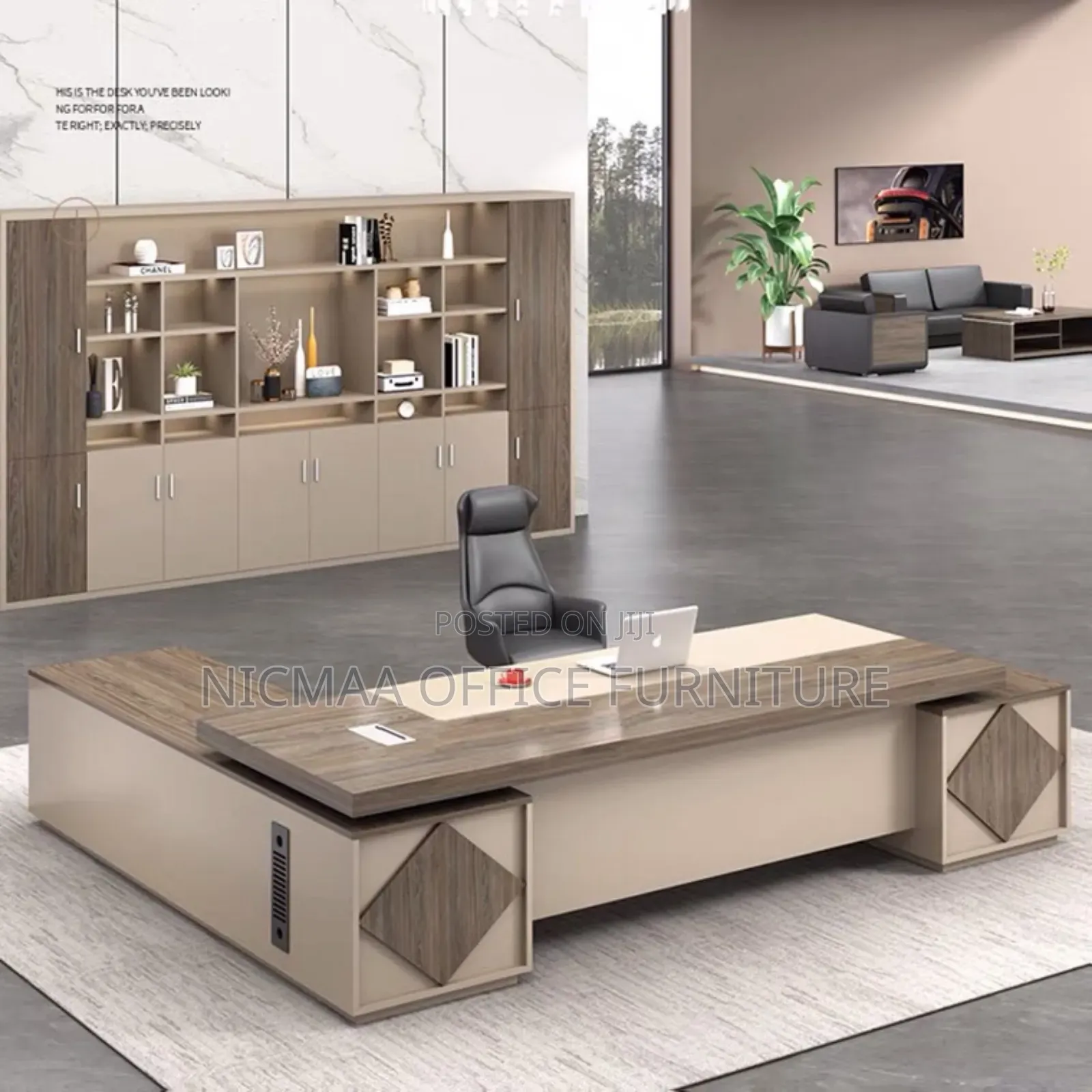 2.4m Executive Desk