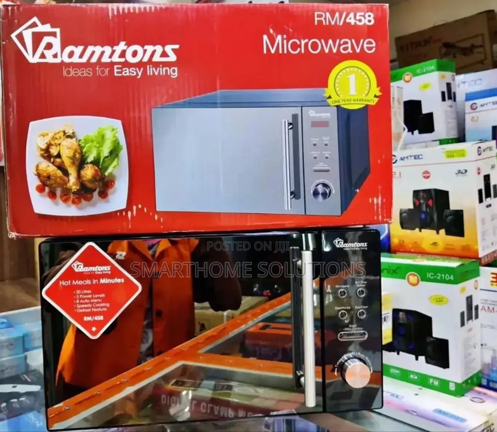 Brand New Ramtons 20l Microwave Rm/458