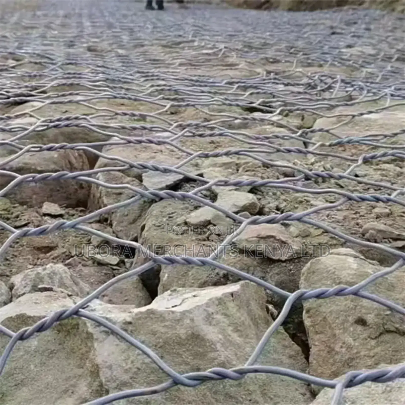 Galvanized Gabion Boxes 2×1×1m, 2.4d