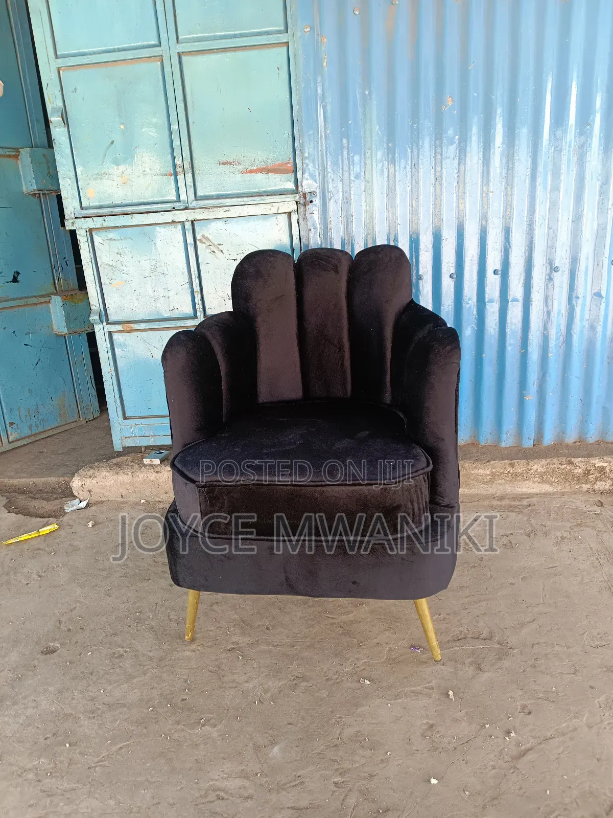 Latest Design Pedicure Seat, Black 