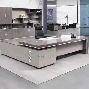 Office Tables:1.6 Meters Office L-Fashion Staff Meeting Desk