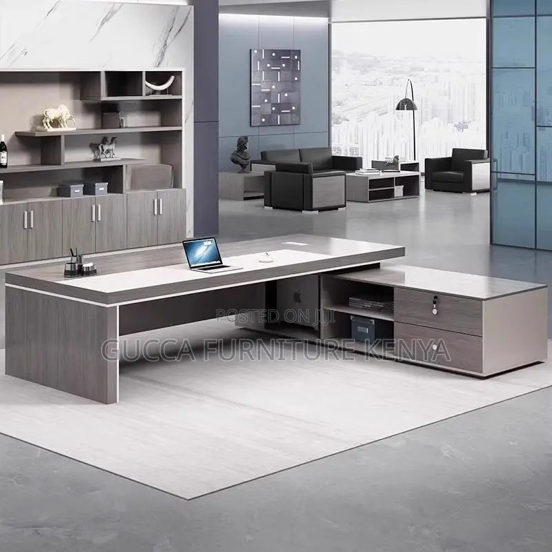 Office Tables:1.6 Meters Office L-Fashion Staff Meeting Desk