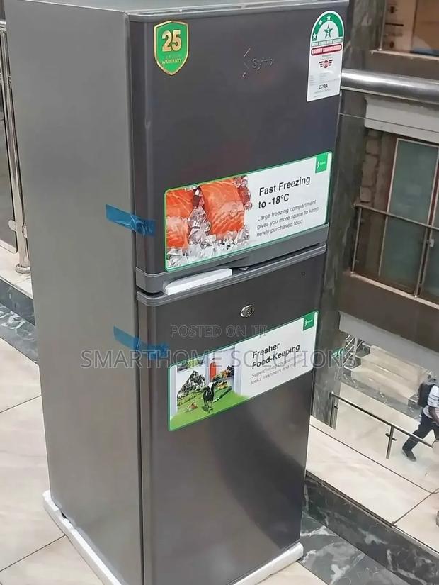 Refrigerator 2-Door ✓✓Synix, 138litres,Silver