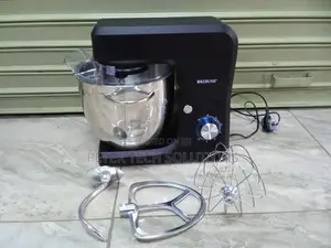 7 L Mixer Silver and Black