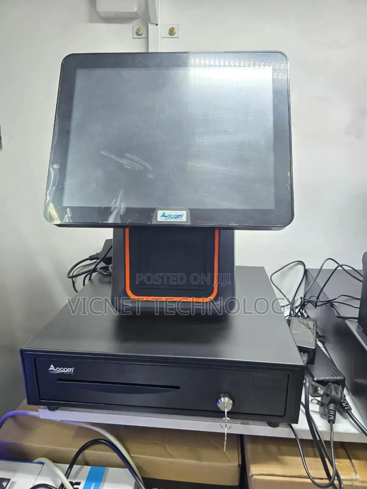 Touch Screen All in One Pos With Cash Drawer