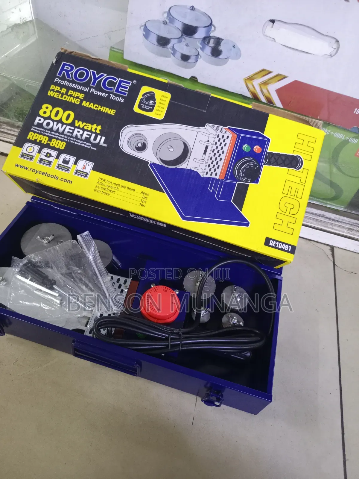Royce PPR Machine 800watts