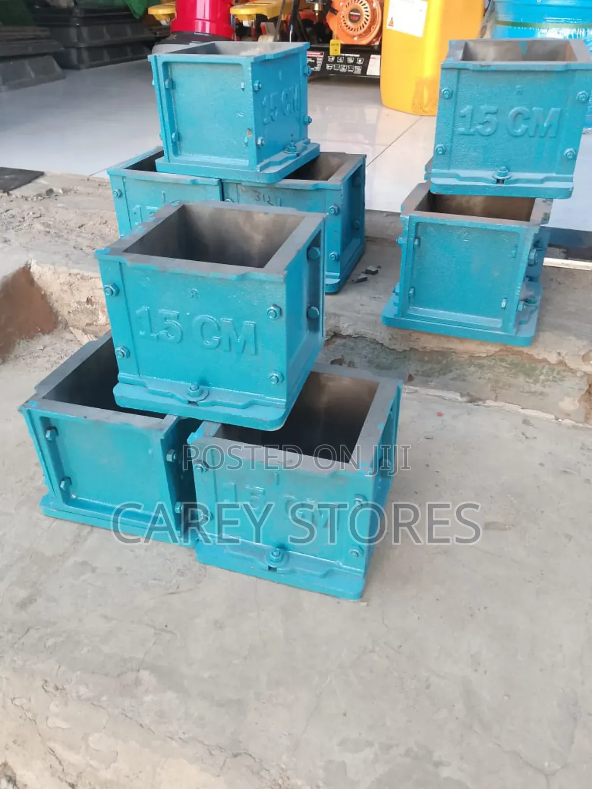 150mm Cast Iron Cube Moulds