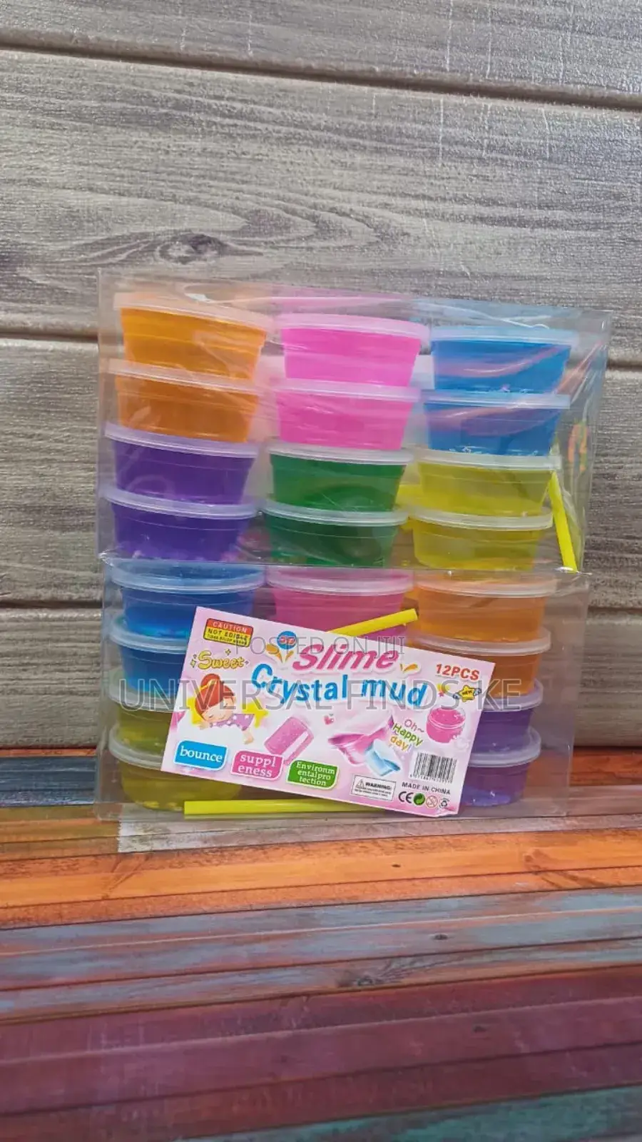 A Dozen of Slime for Kids 12pcs