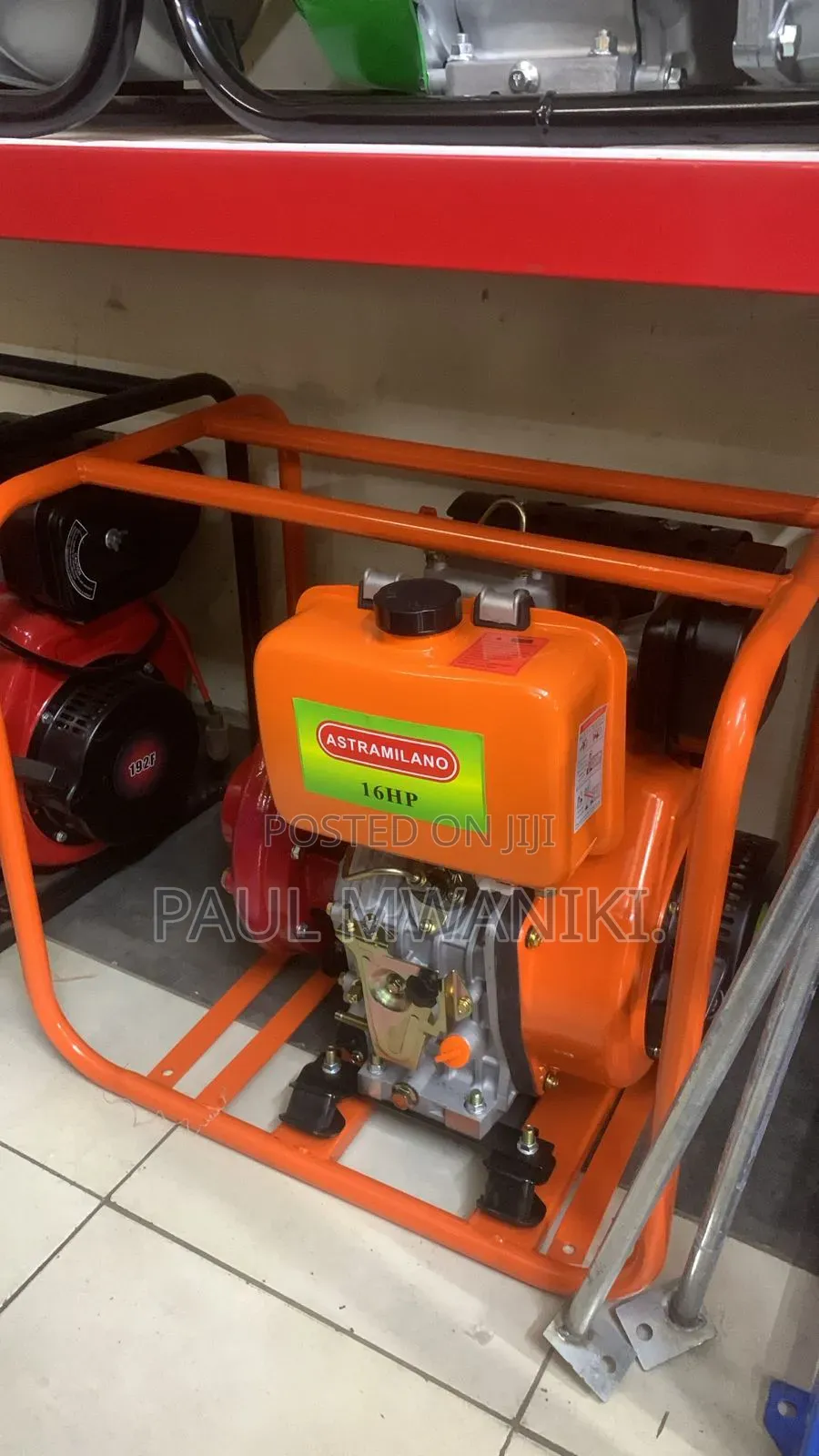 Astra Milano 16hp High Pressure Water Pump