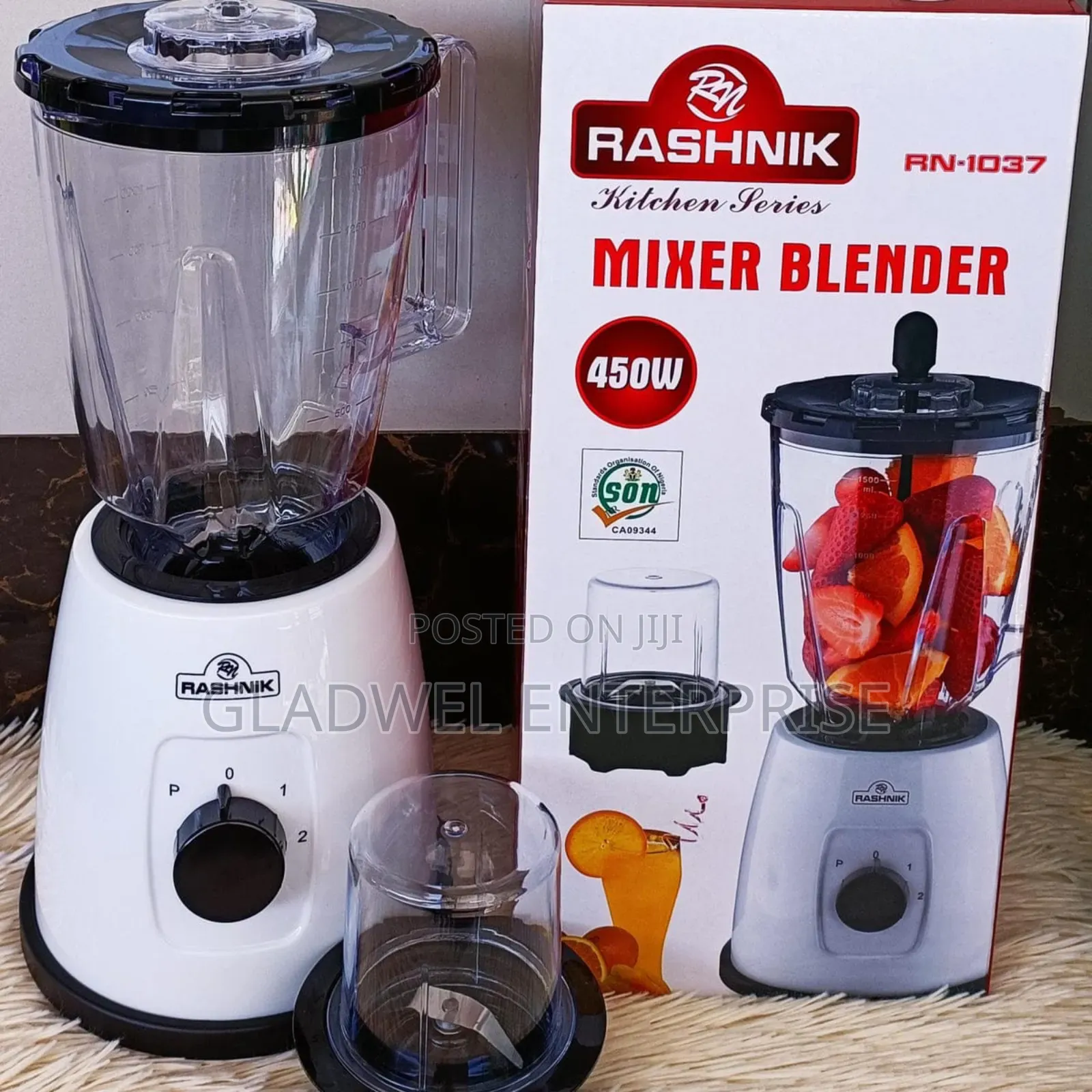 2in1 Rashnik Blender 1037 With Nop