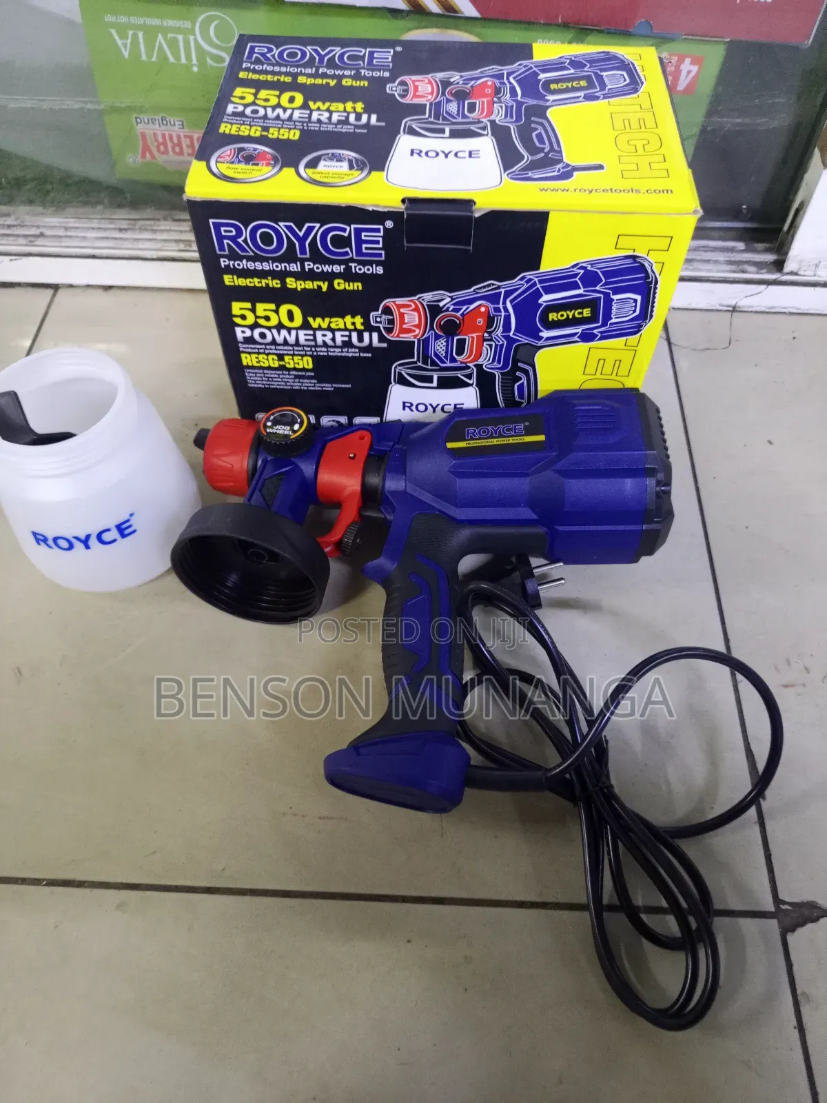 550watts Royce Spray Gun