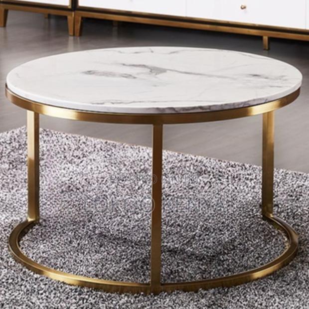 Coffee Table: Nesting Circular Round Dining Table - thumbnail 6
