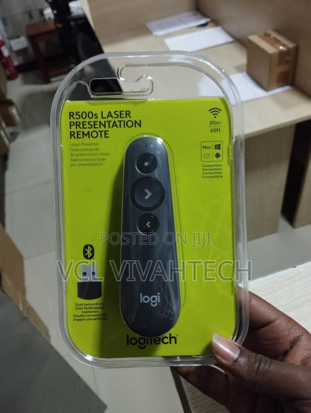 Logitech R500s Laser Presentation Remote - Graphite