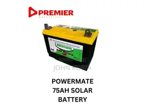 Power Mate 75ah Dry Cell Solar Battery