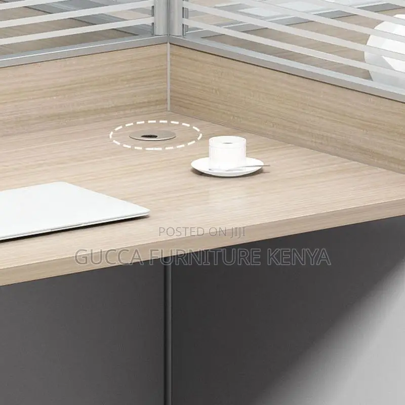 Workstations:4-Way Rectangular Office Workstation Table