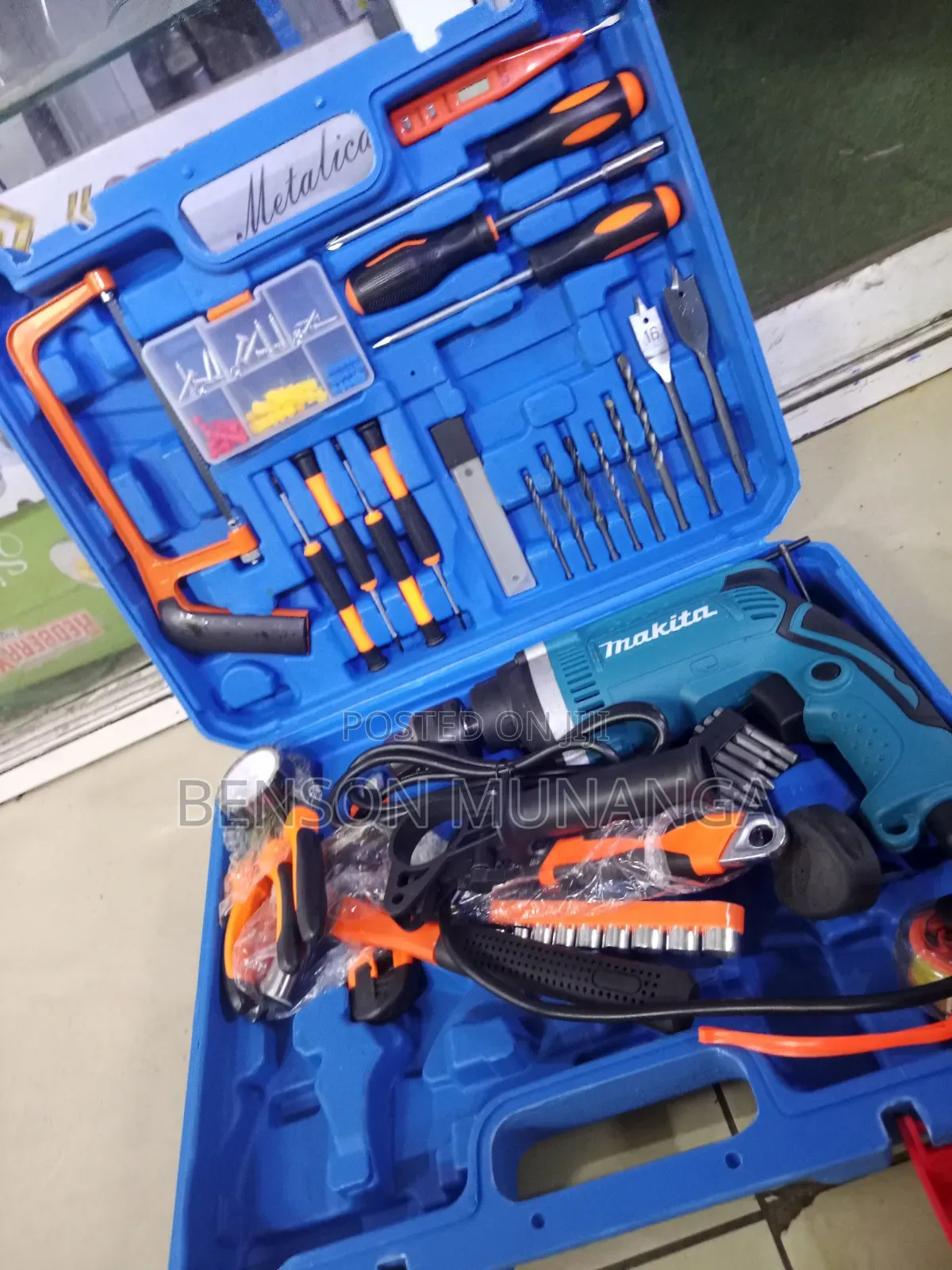 Corded Makita Drill Set