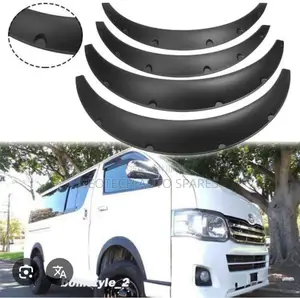Toyota Hiace 7l 9l Fender Flares (Black) Moulding