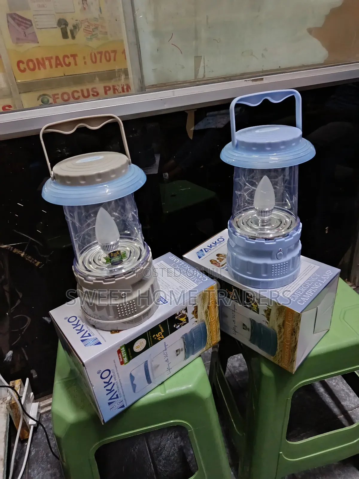 Rechargeable Hako Camping Lamp