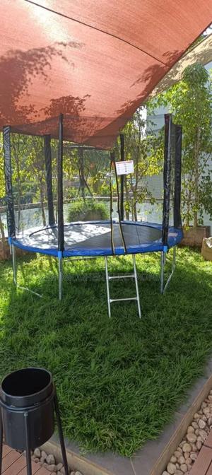 10 Ft Trampoline With Safety Enclosure Net* Size - thumbnail 2