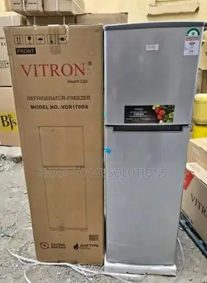 Vdr170ds - Vitron 170 Litres Capacity Fridge, Top-Freezer