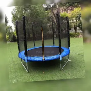 10 Ft Trampoline With Safety Enclosure Net*
 Size