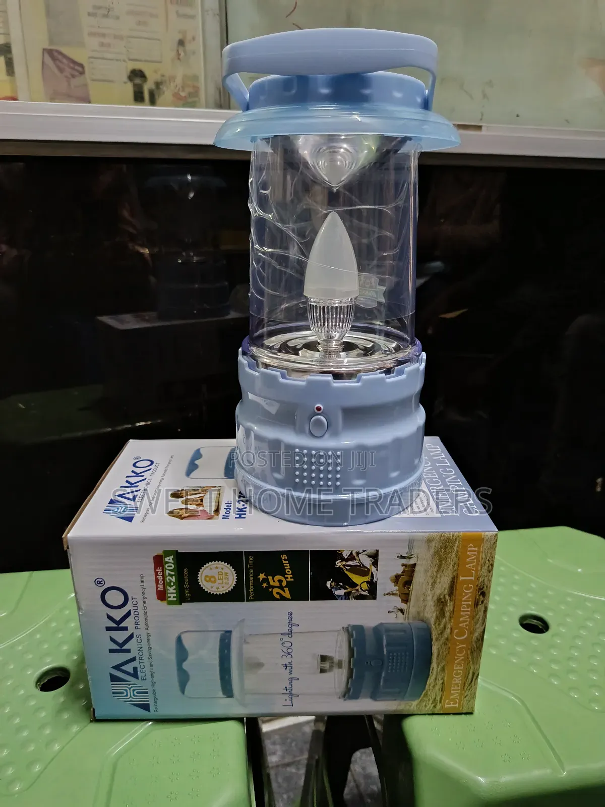 Emergency Hako Camping Lamp Blue