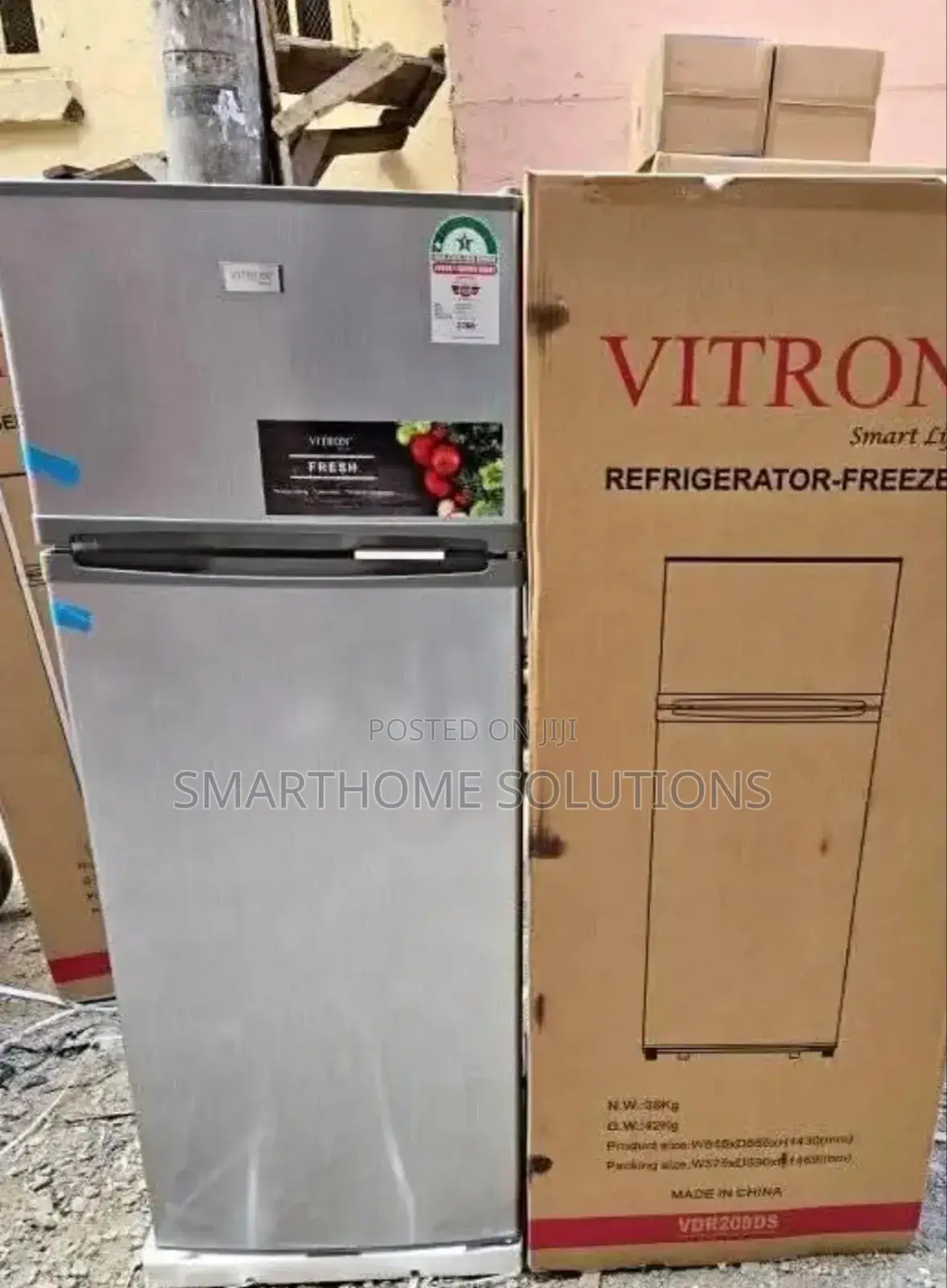 Refrigerator! Energy Saver Vitron 208l Fridge