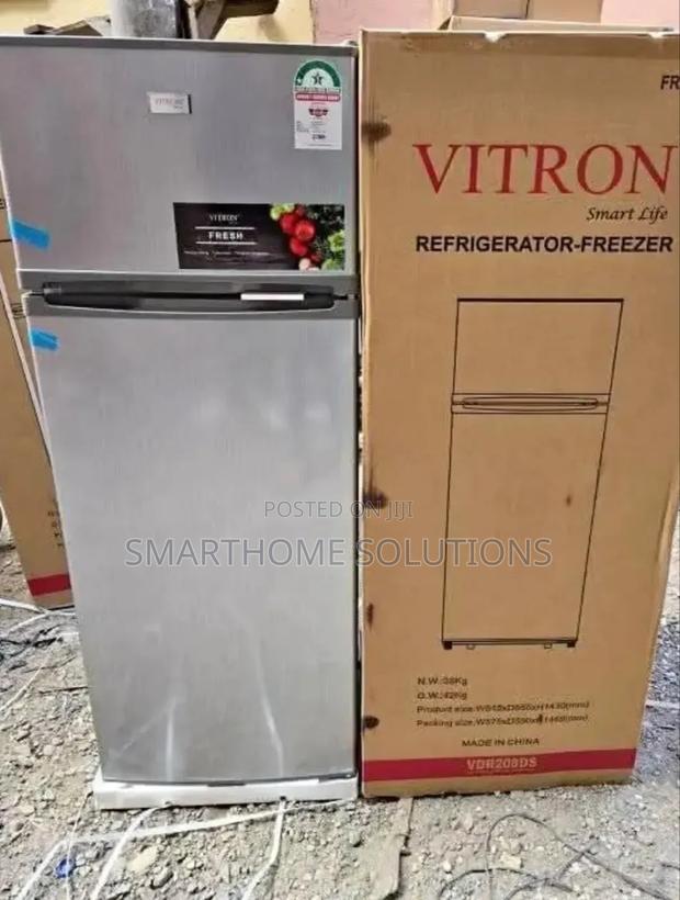 Vitron 208l Non Frost Double Door Refrigerator