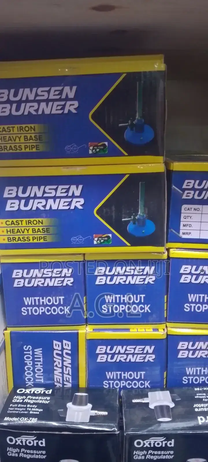 Bunsen Burners ( for School Laboratories)