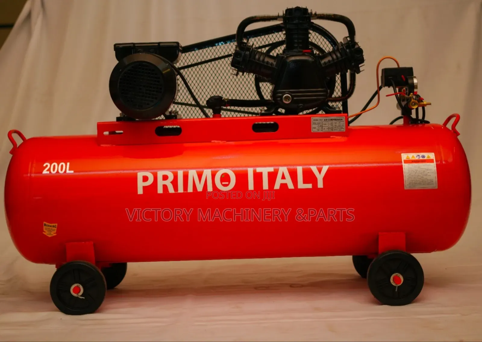 200l Primo Compressor Belt Driven