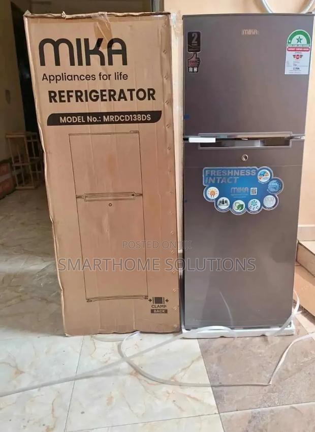 Nunix 138l Double Door Fridge Energy Efficient BCD-138