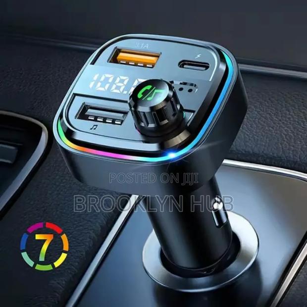 Adjustable 4 in 1 Car Mp3 Player With Type C Charging Port - thumbnail 2