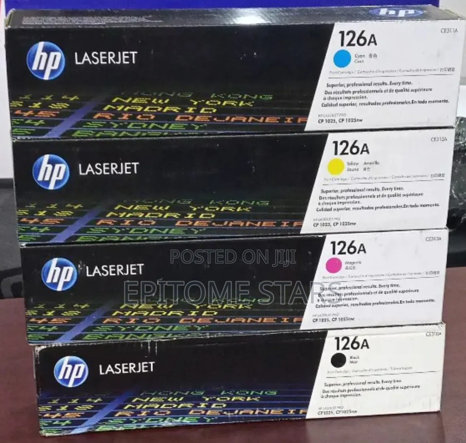 Glaring Hp 126a Original Laserjet Toner Cartridges