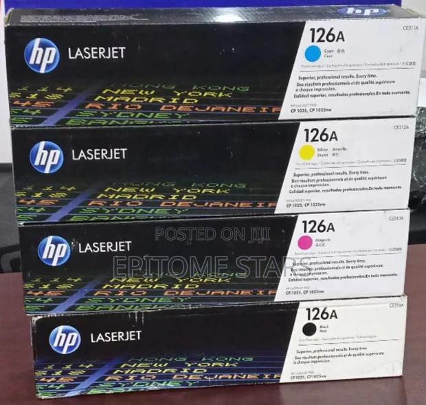 Glaring Hp 126a Original Laserjet Toner Cartridges