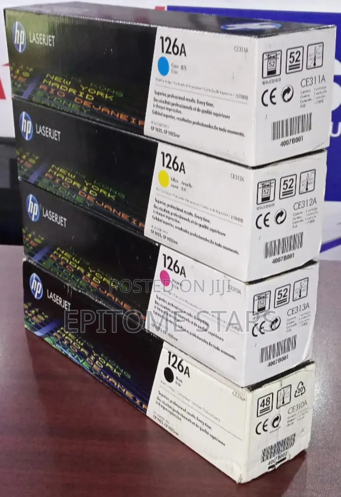 Brilliant Hp 126a Original Laserjet Toner Cartridges