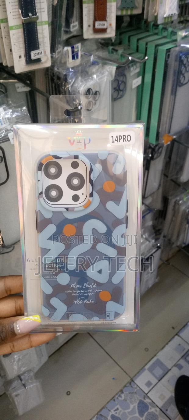 iPhone14pro New Arrival Palka Phone Covers -Purple/White - main view