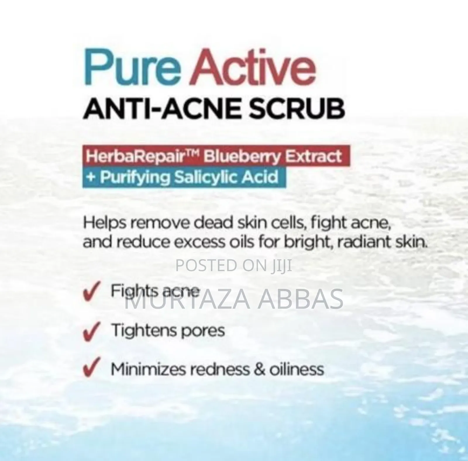 Garnier Pure Active Acne Removing Scrub