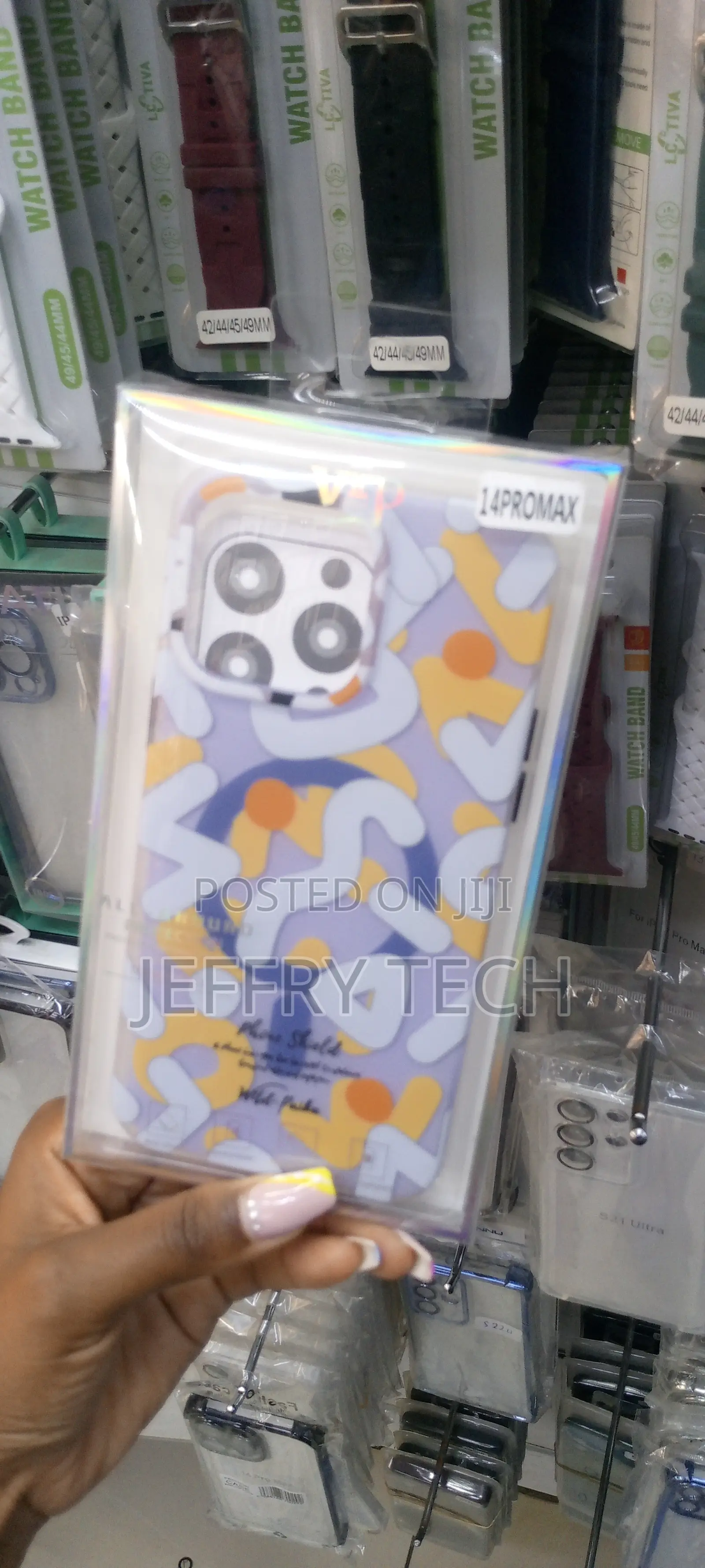 iPhone 14 Pro Max Magsafe Palka Case Luxury Case-Multicolor