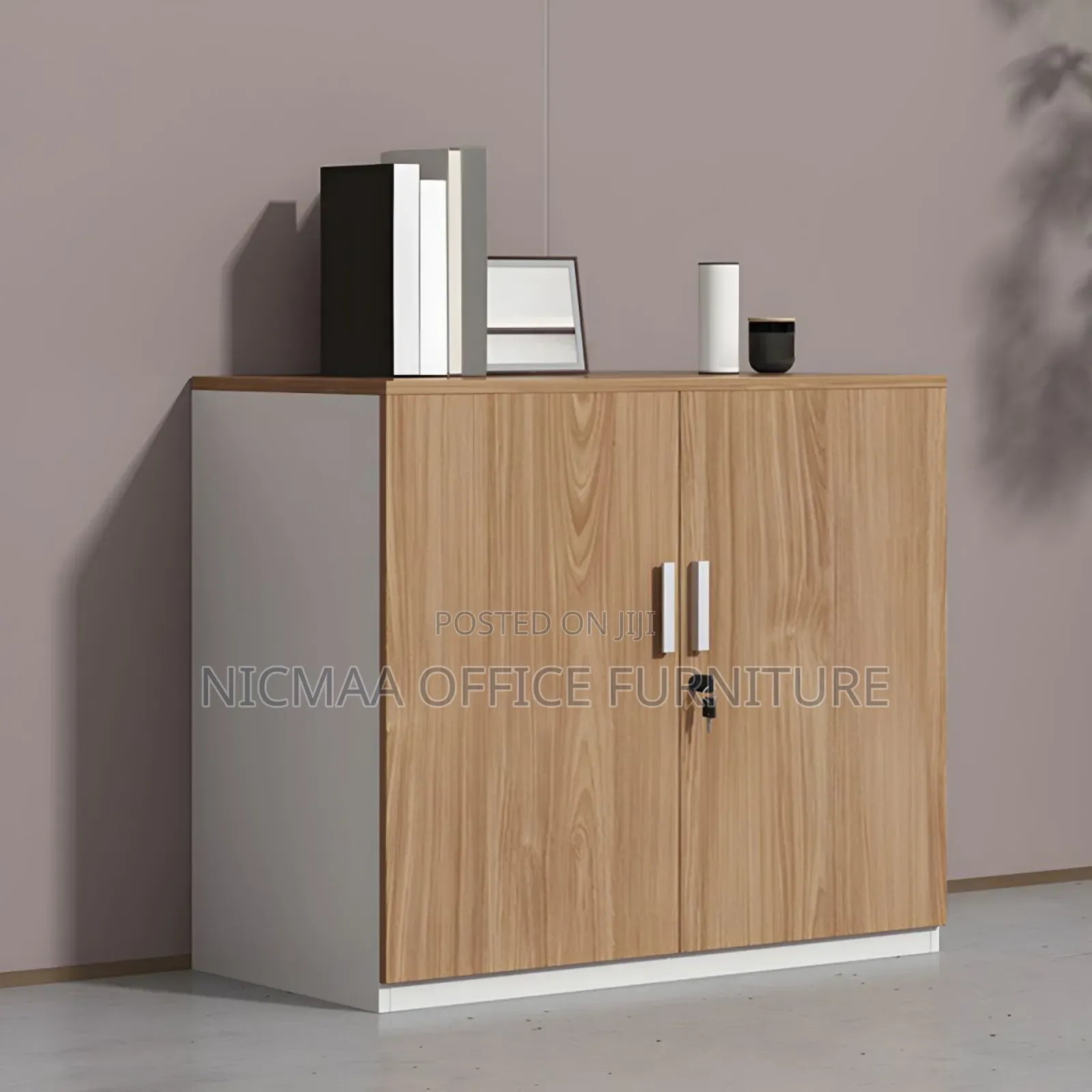 Wooden Office Credenza