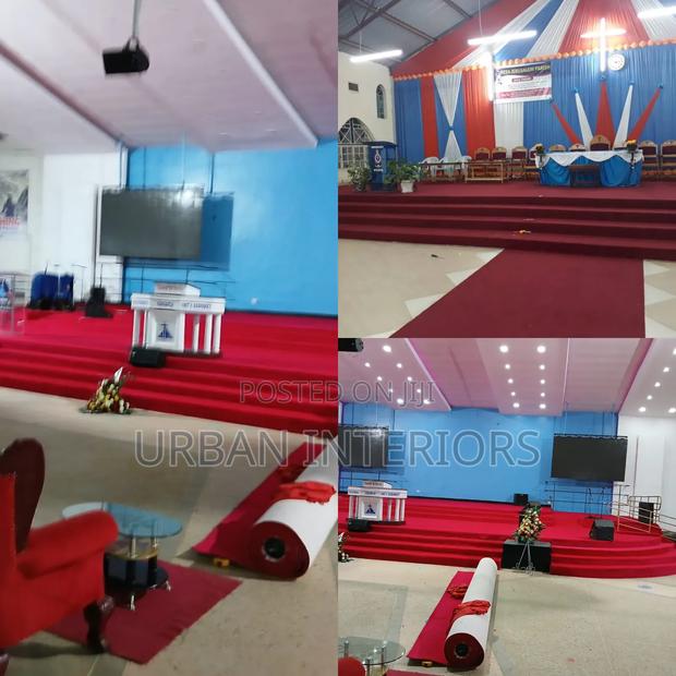 Wall to Wall Carpets. In Church Altars. Walkway