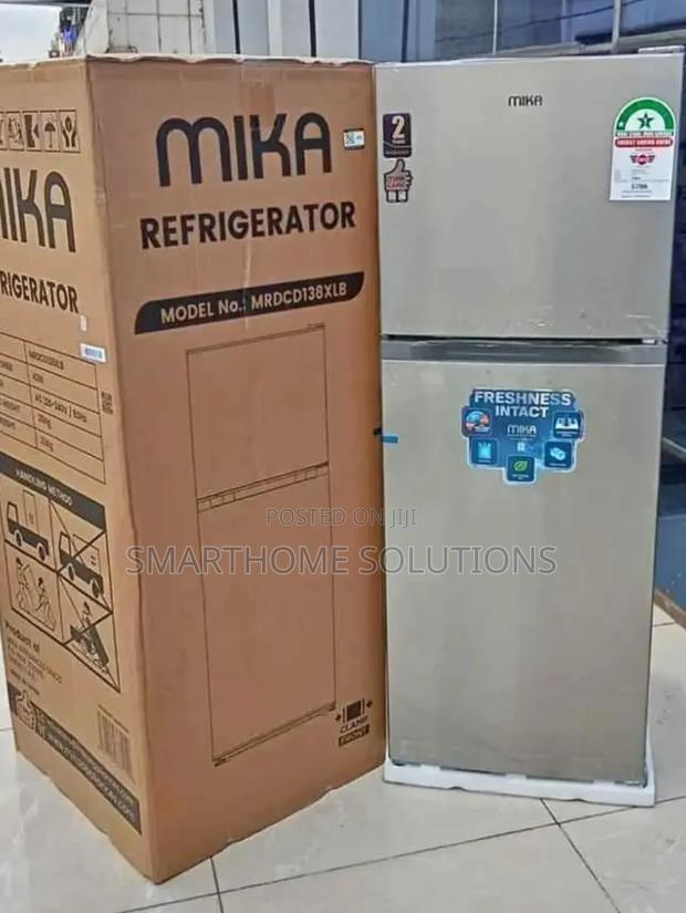 Mika 138l, Mrdcd138ds Double Door Fridge