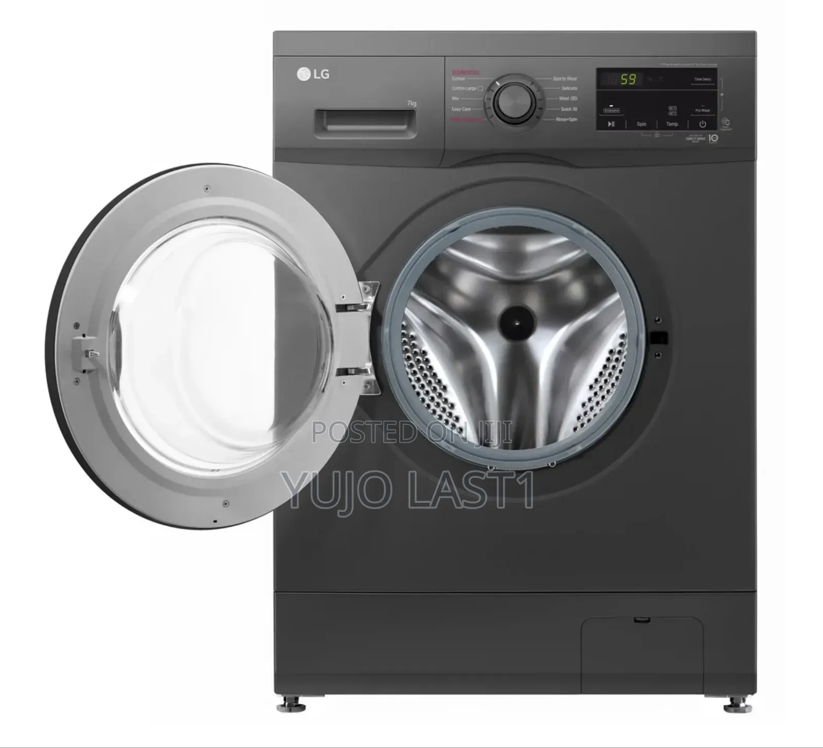 Lg F4j3tyg6j Front Load 8kg6 Motion Direct Drive, Steam Tec