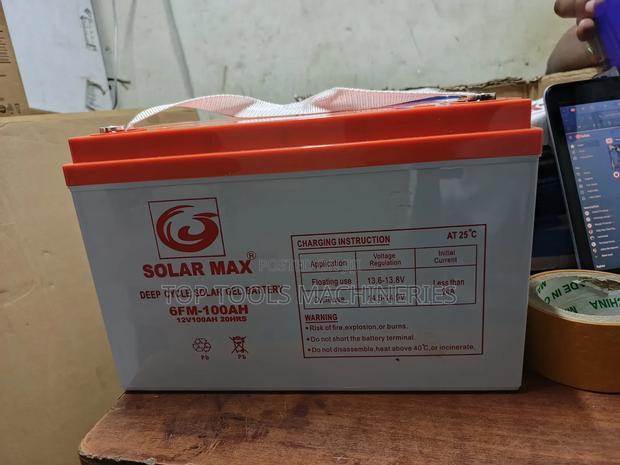 Solarmax 100ah 12v Solar Battery - main view