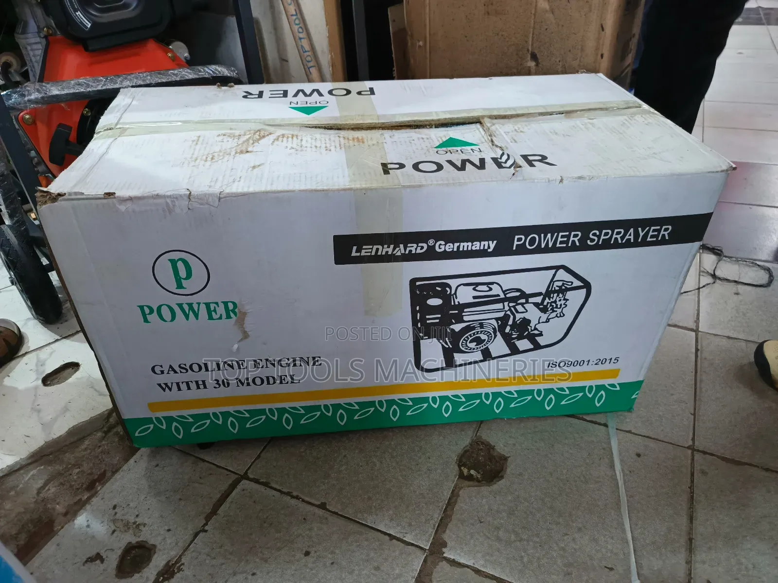 Lenhard Germany Trolley Sprayer With 50m Sprayer Pipe