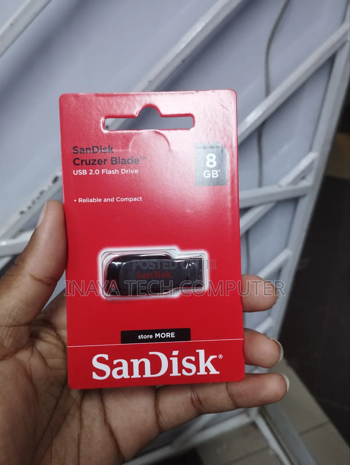 Sandisk Cruzer Blade Usb Flash Drive 8gb