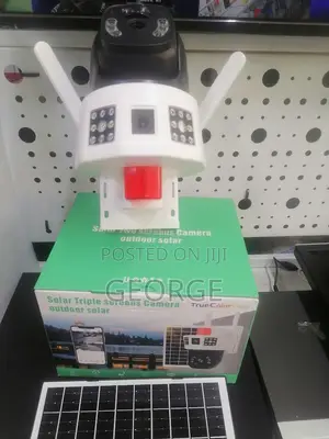 Number One Dual Lens 4g Smart Solar Camera With Siren